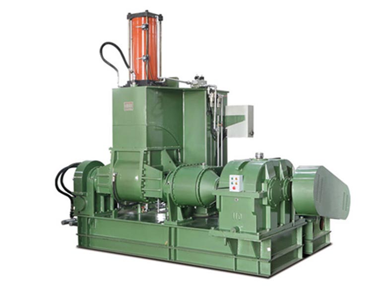 温州欧亚橡塑机械150L强力加压翻转式橡胶密炼机