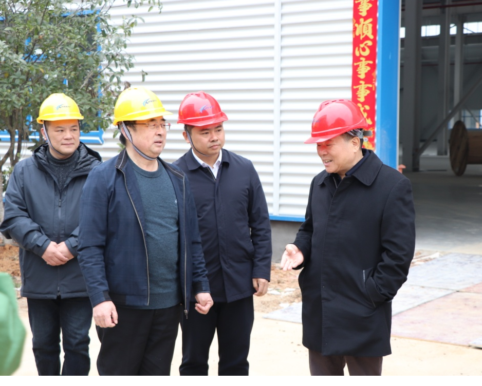 2月14日湖南省领导陈飞调研华意机械